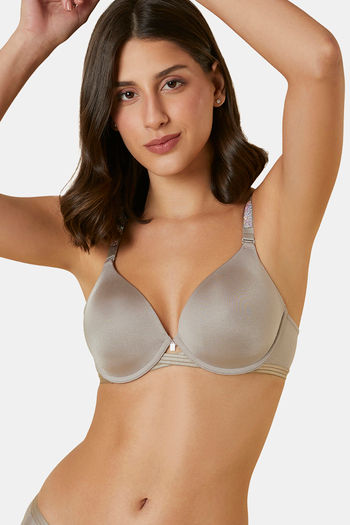 Buy Triumph Padded Wired Full Coverage T-Shirt Bra - Coffee Sugar